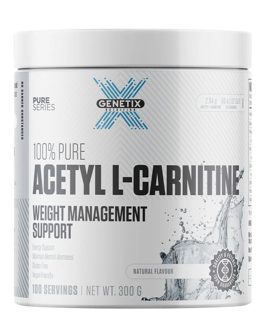 100% Pure Acetyl L-Carnitine by Genetix Nutrition Essentials - Image 3