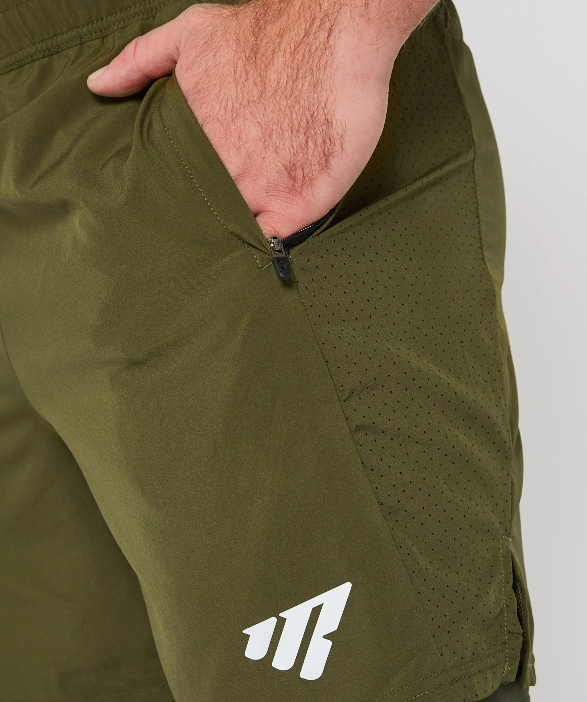 Active Shorts (Khaki) by OneMoreRep - Image 4