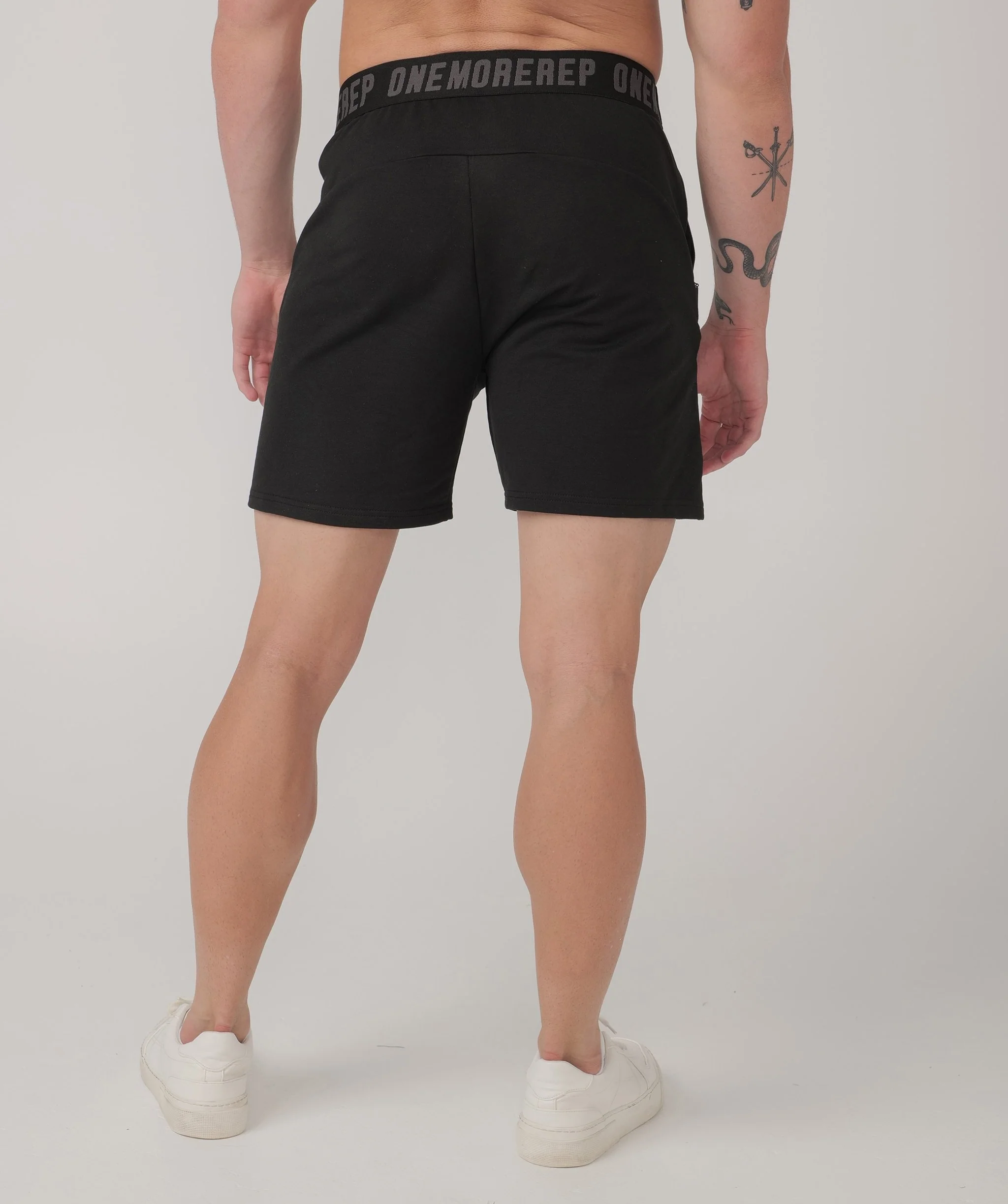 All Day Every Day Shorts (Black) by OneMoreRep - Image 3