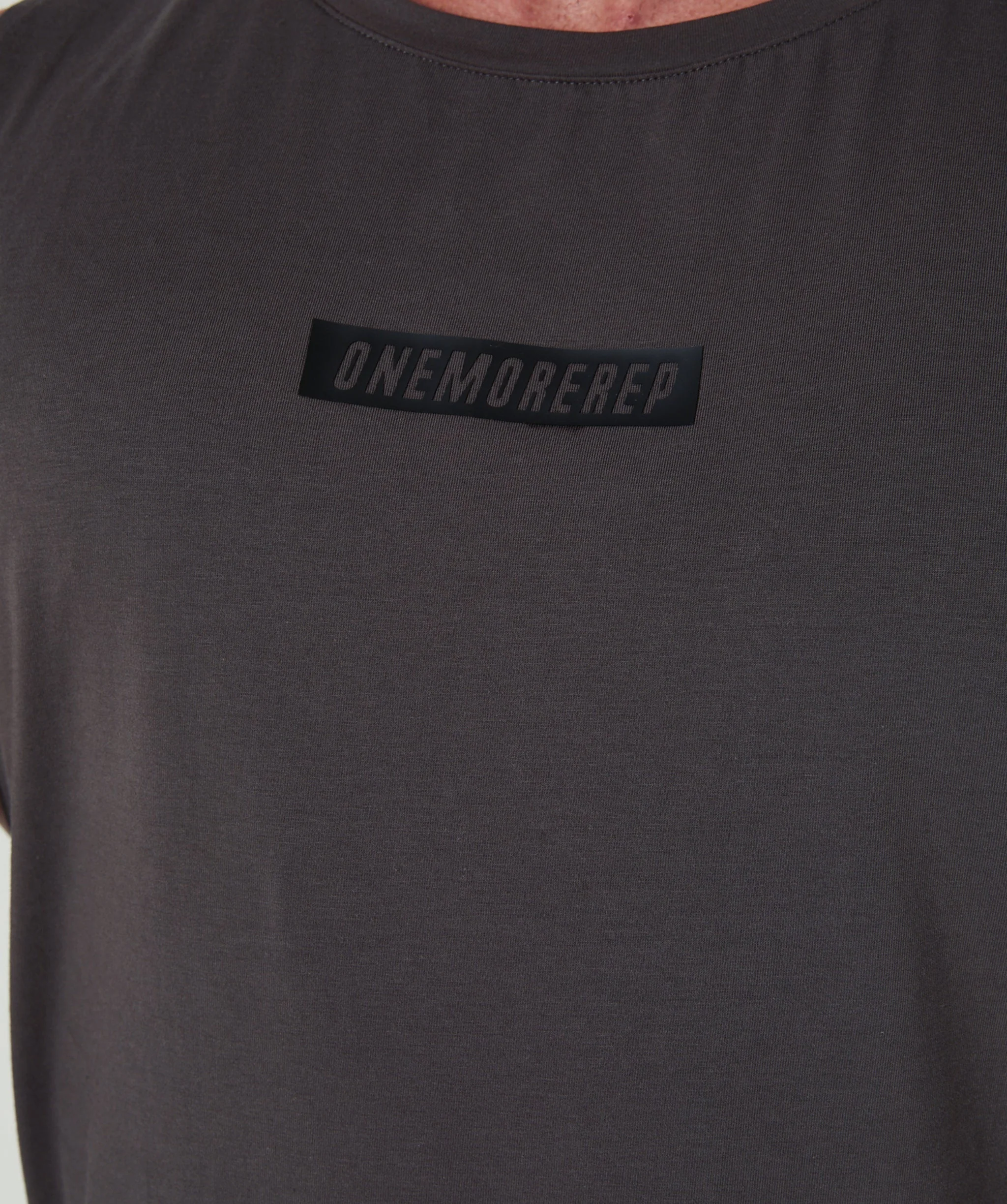 Apex Muscle Tee (Charcoal) by OneMoreRep - Image 4