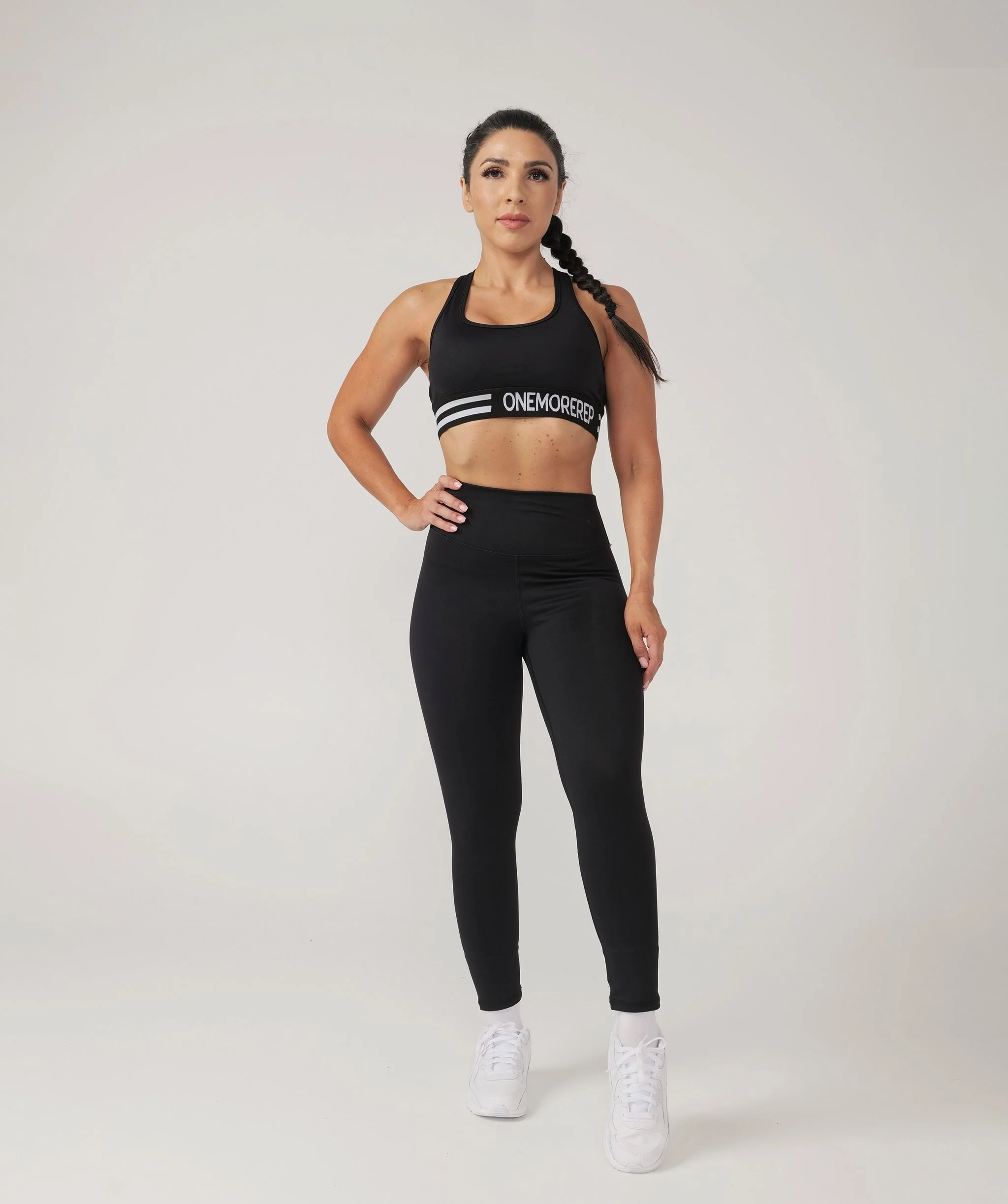 Core Leggings - 7/8 Length (Black) by OneMoreRep - Image 12