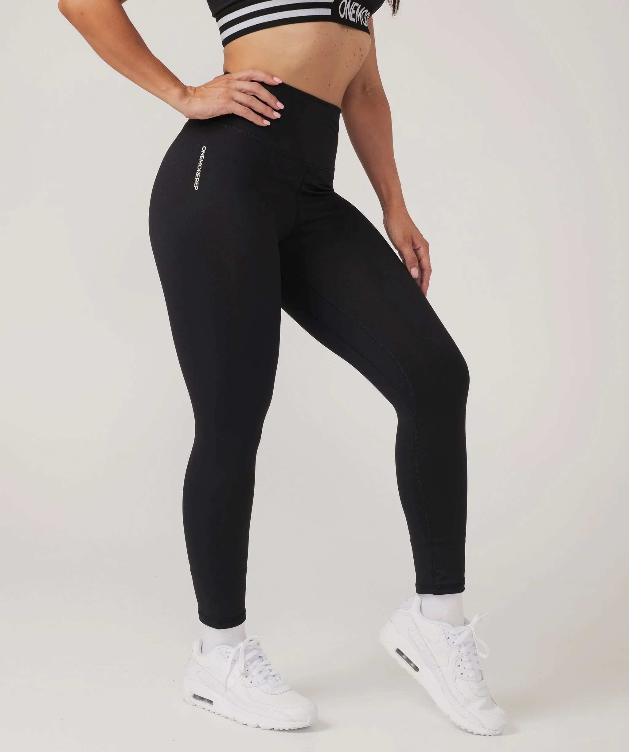 Core Leggings - 7/8 Length (Black) by OneMoreRep - Image 9