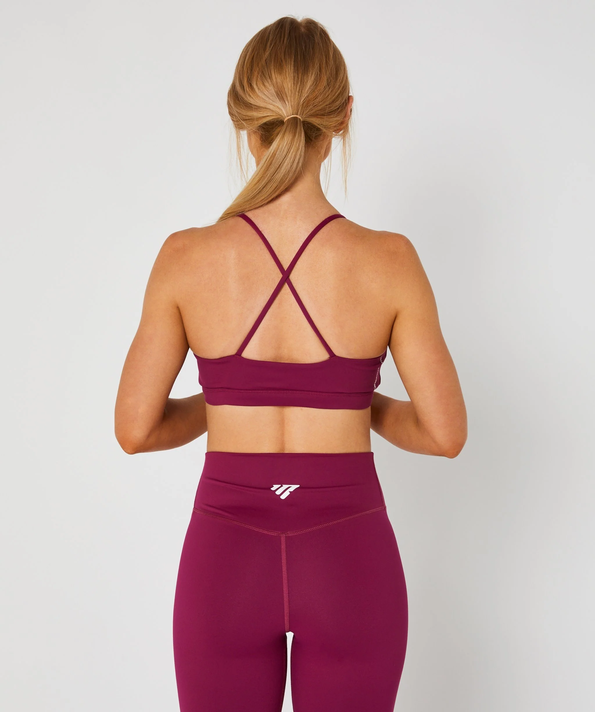 Core Strappy Sports Bra (Berry) by OneMoreRep - Image 16