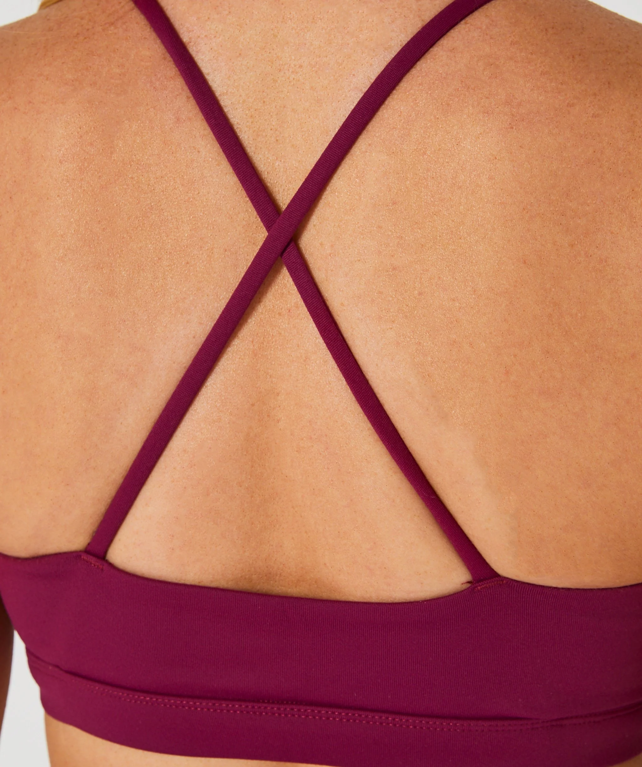Core Strappy Sports Bra (Berry) by OneMoreRep - Image 20