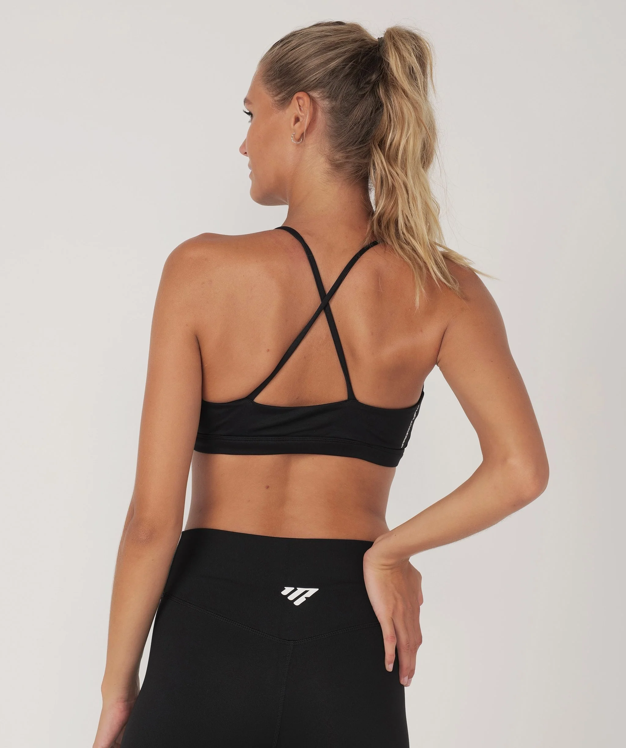 Core Strappy Sports Bra (Black) by OneMoreRep - Image 10