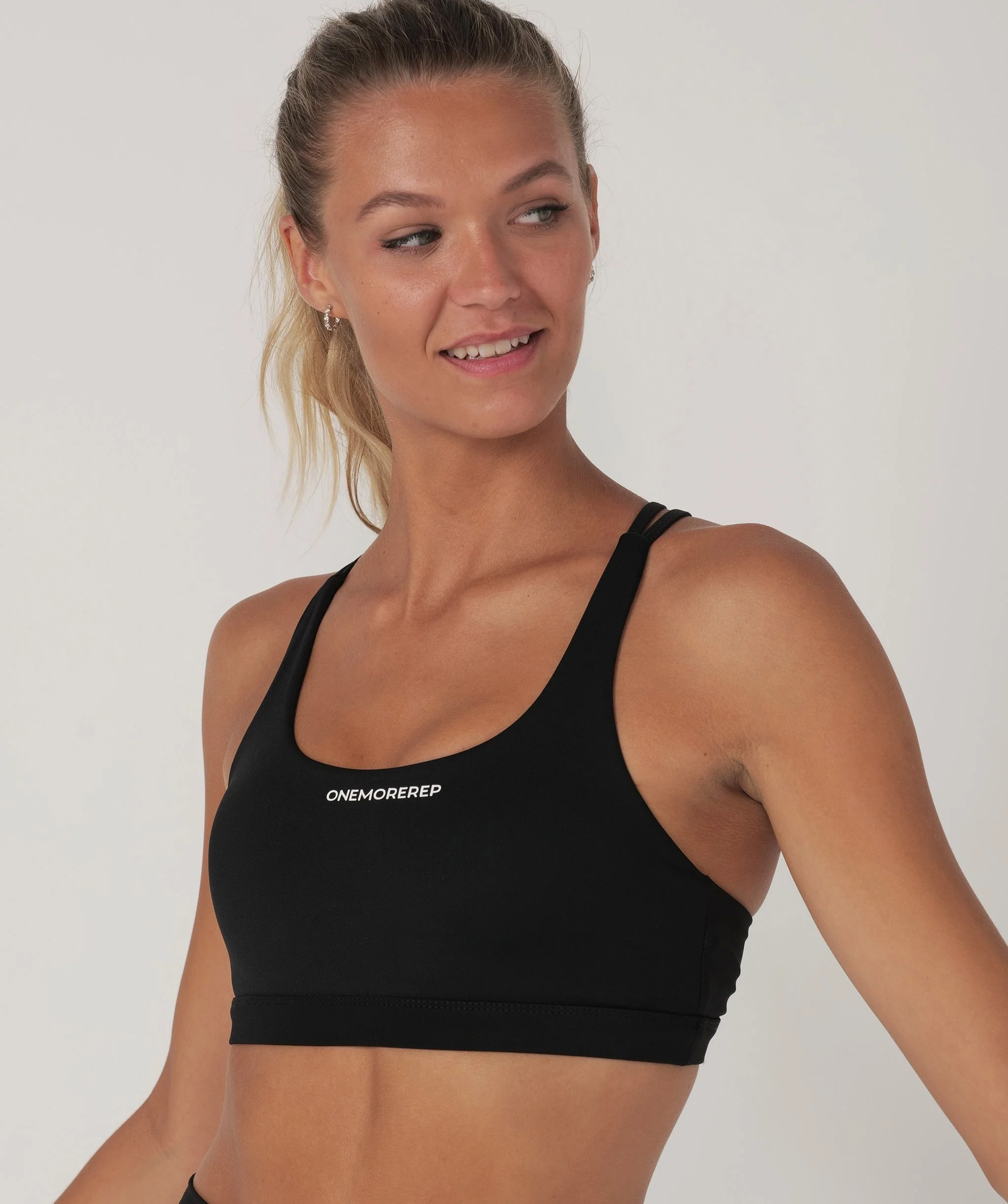 Hype Sports Bra (Black) by OneMoreRep - Image 13