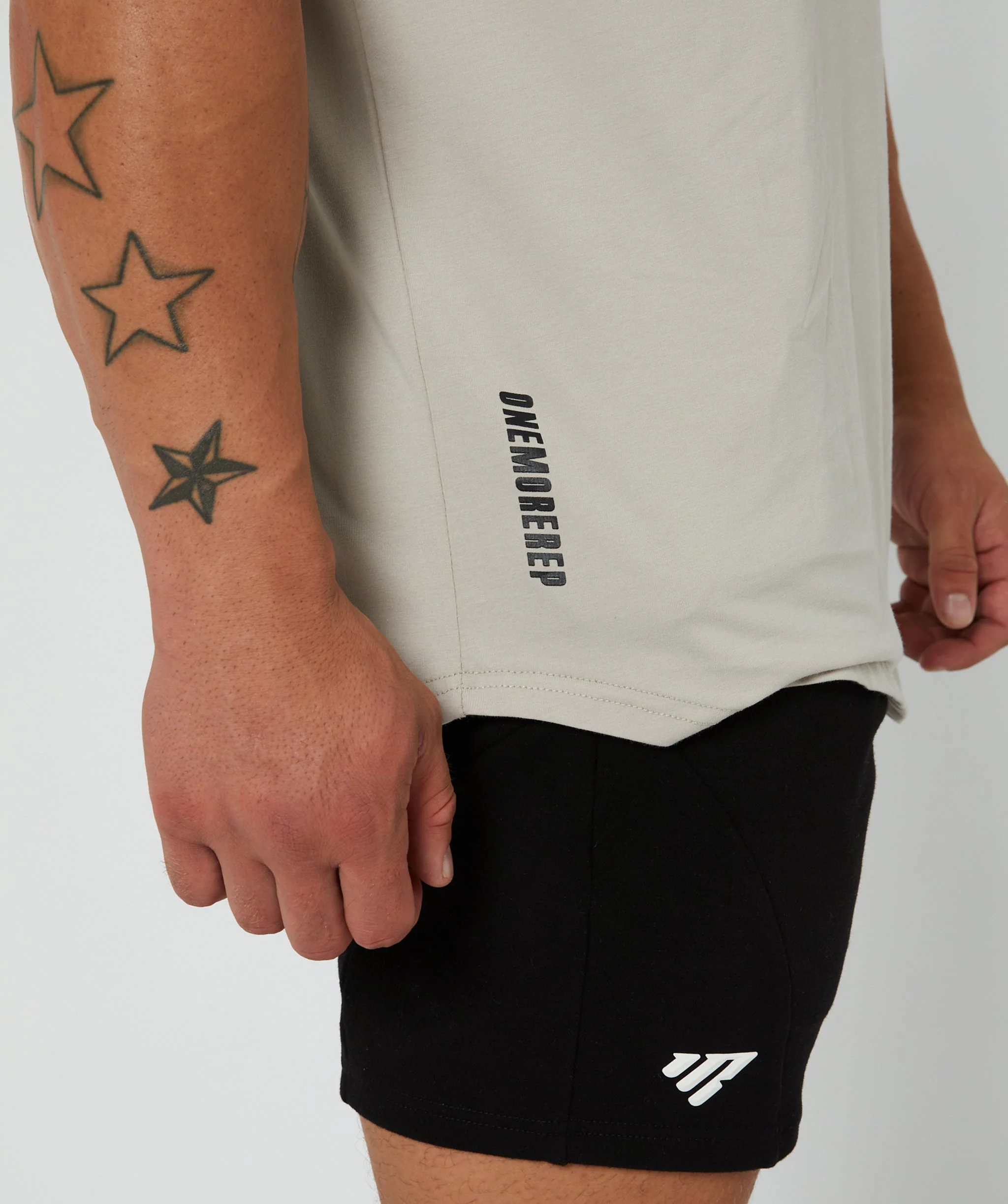 Iconic Max T-Shirt V2 (Stone) by OneMoreRep - Image 3