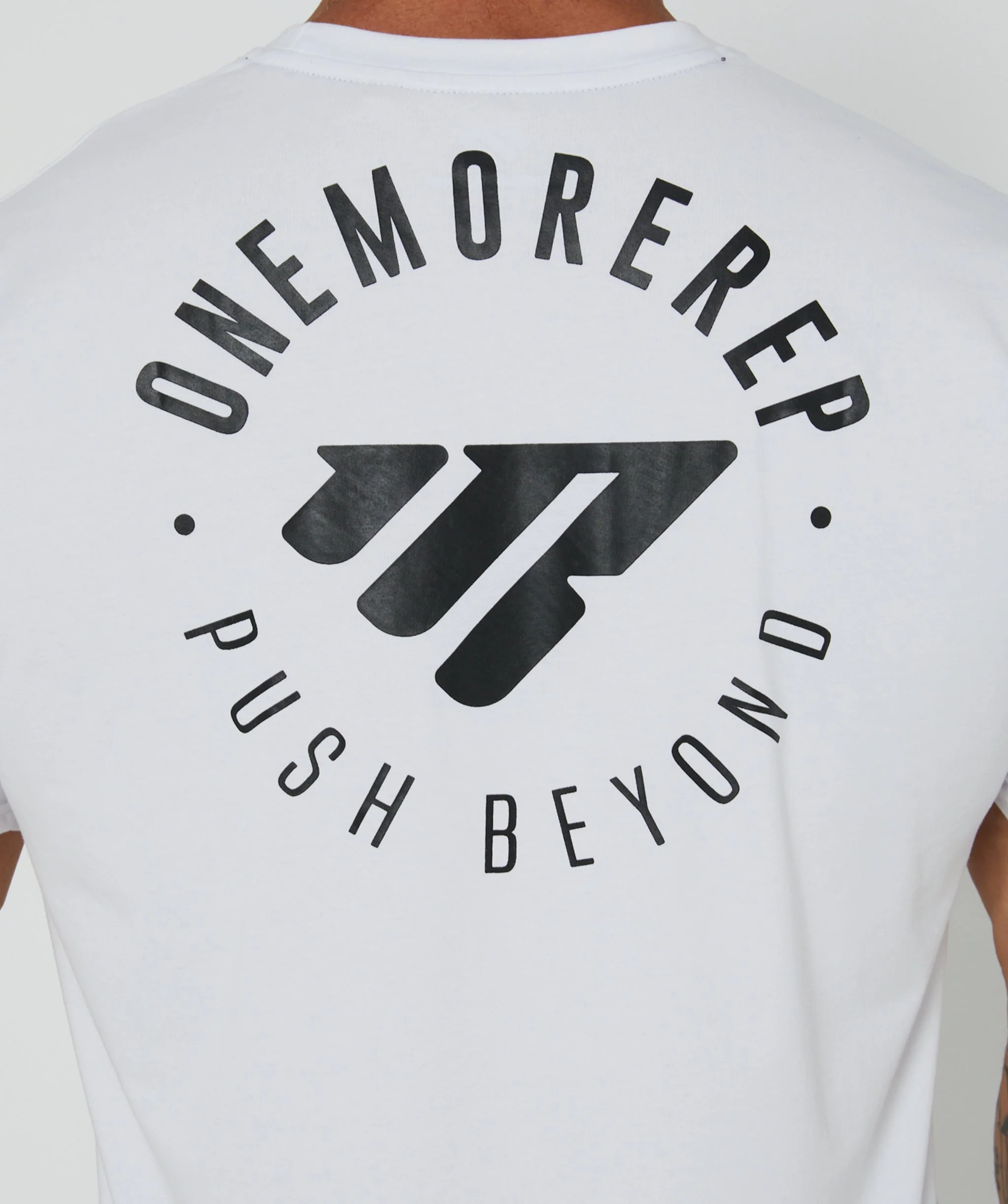 Iconic Max T-Shirt V2 (White) by OneMoreRep - Image 4