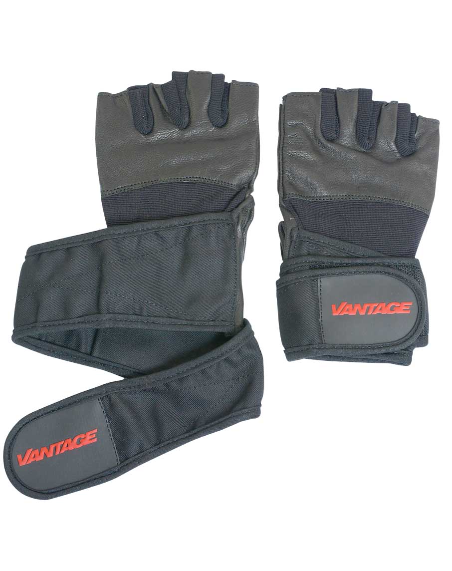 Support Plus Gym Gloves by Vantage Strength Accessories - Image 4