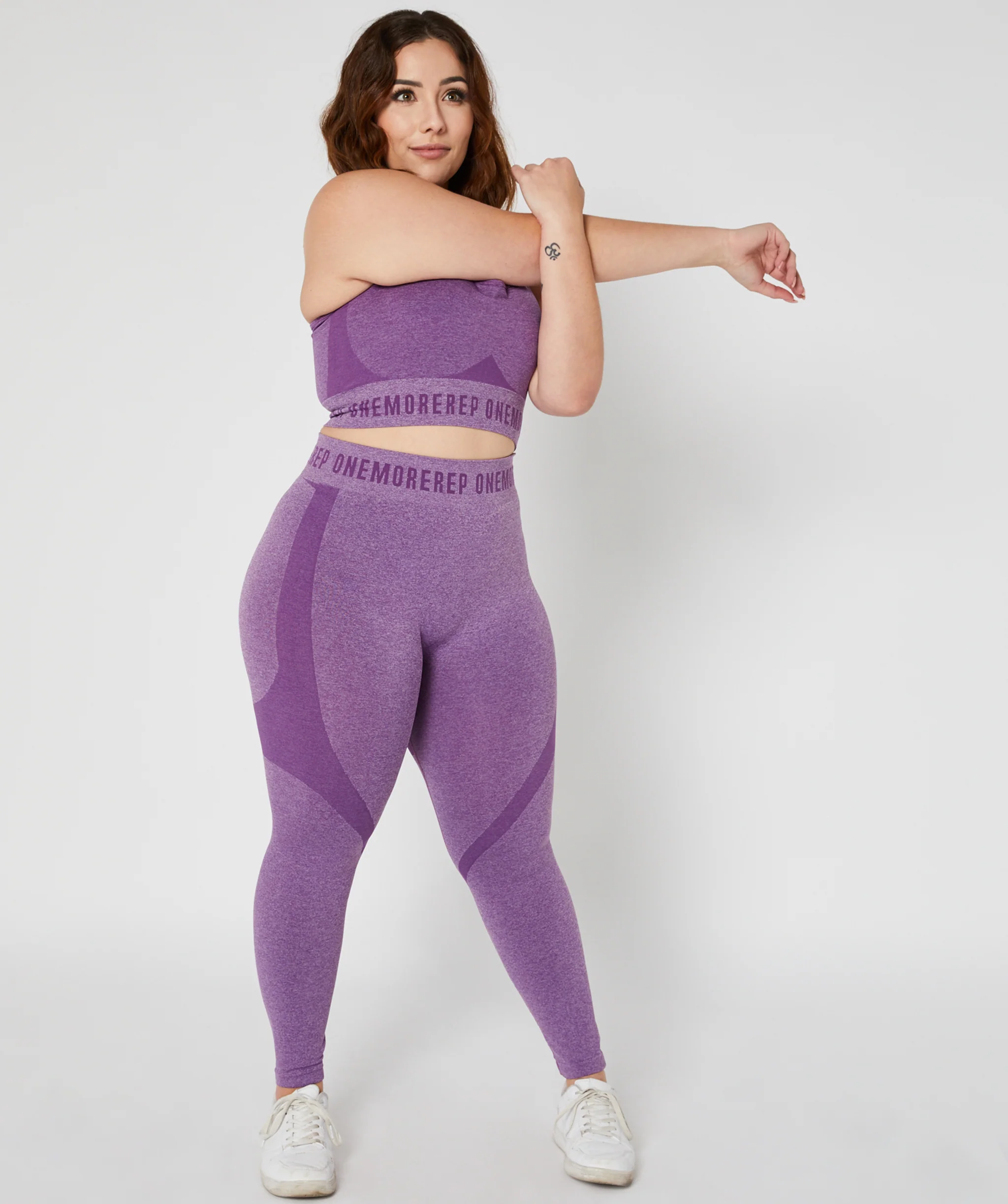True Seamless Full Length Leggings (Purple) by OneMoreRep - Image 7