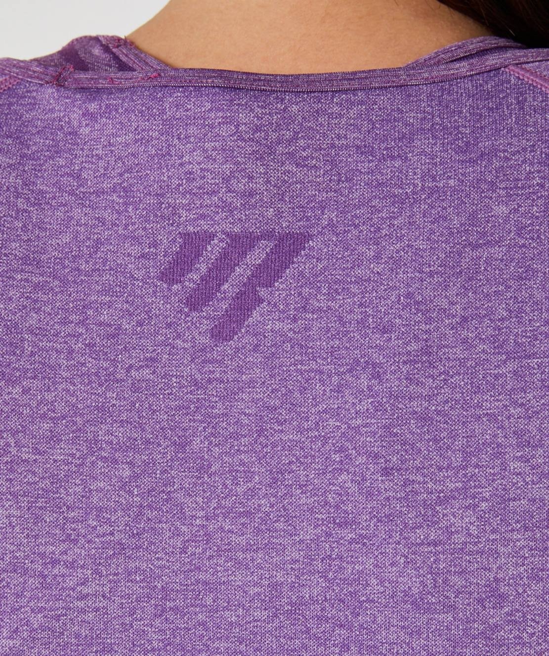 True Seamless Longsleeve Crop (Purple) by OneMoreRep - Image 4